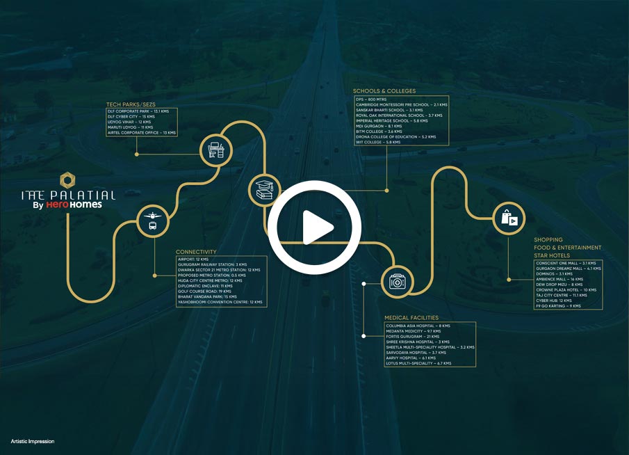 Hero Palatial location